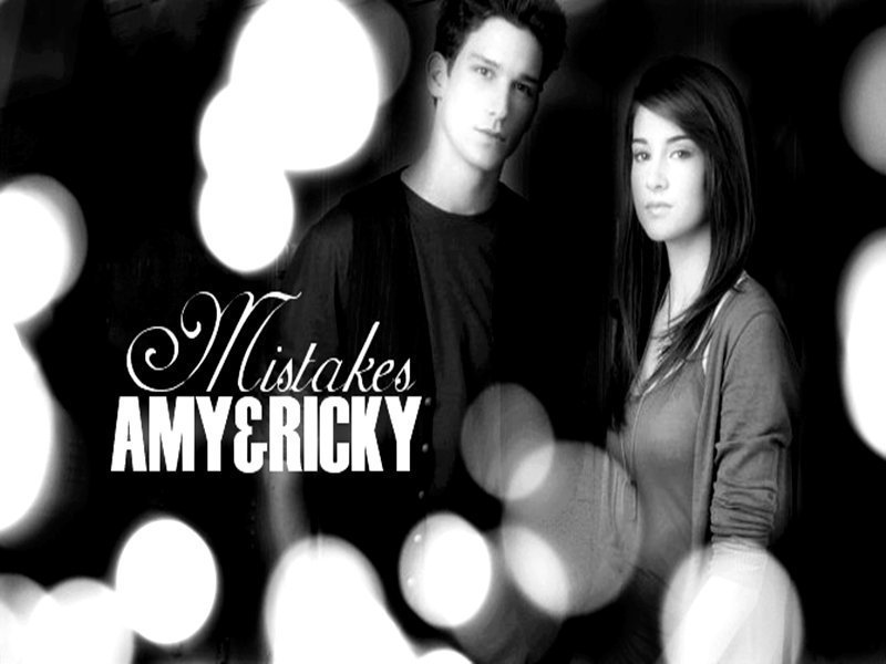 Amy and Ricky, black & white