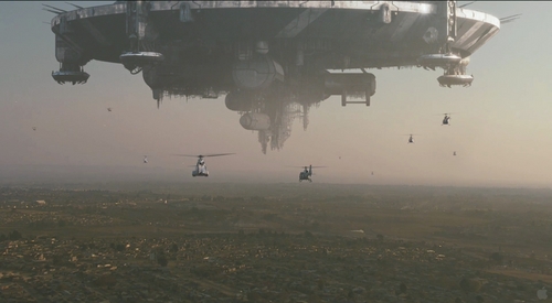  District 9 Motherships Guns Helicopters