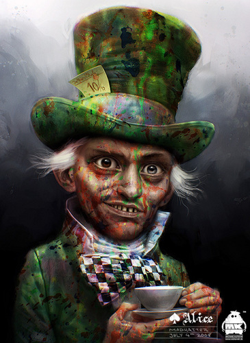  Early Mad Hatter Concept Art