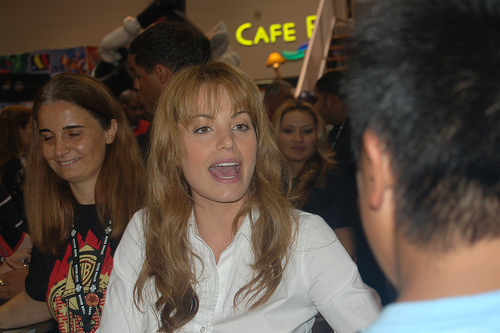  Erica at Comic Con 2007