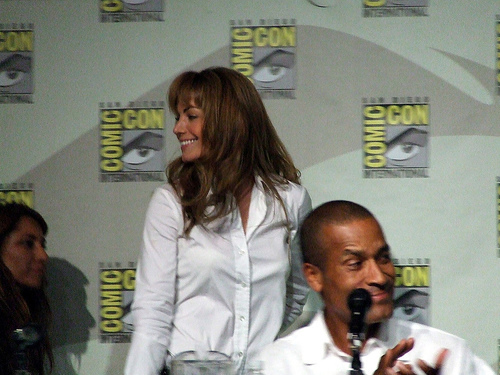 Erica at Comic Con 2007