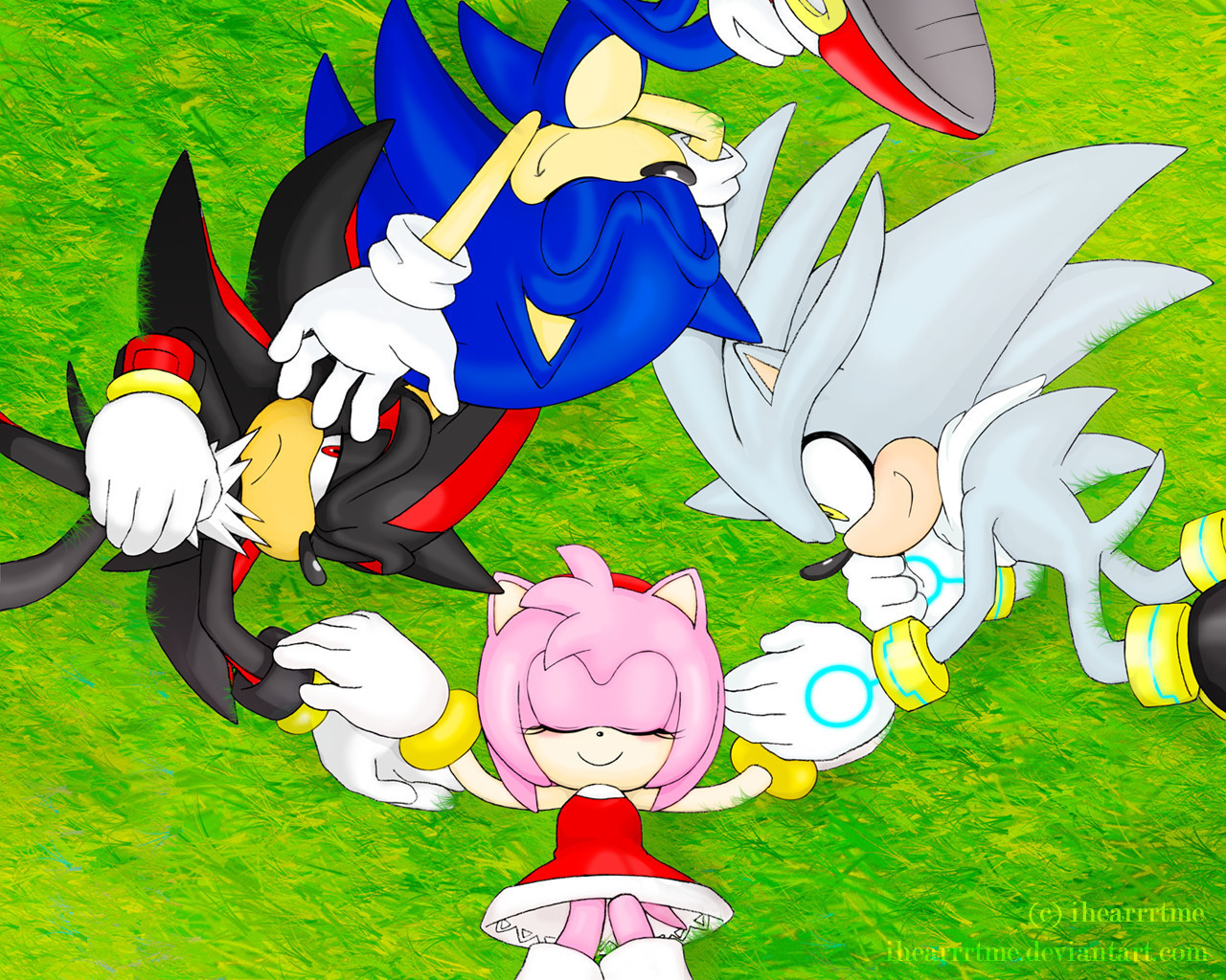Everyone loves AMY! Sonic and Amy Wallpaper (7040834