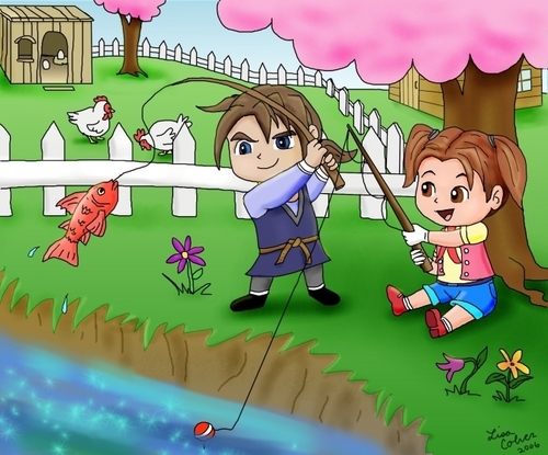  Fishing in Harvest Moon Magical Melody
