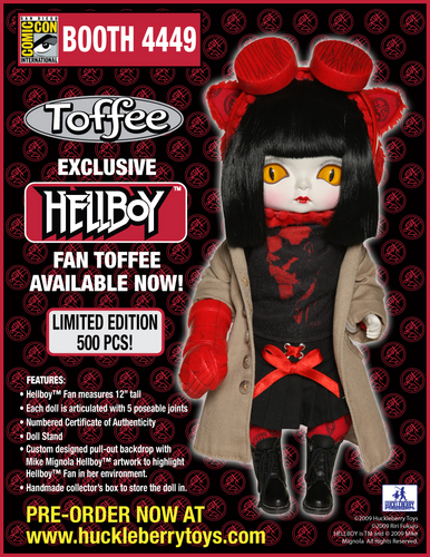  NEW Hellboy Toffee Doll