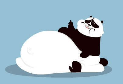  Panda a little fatter than usual