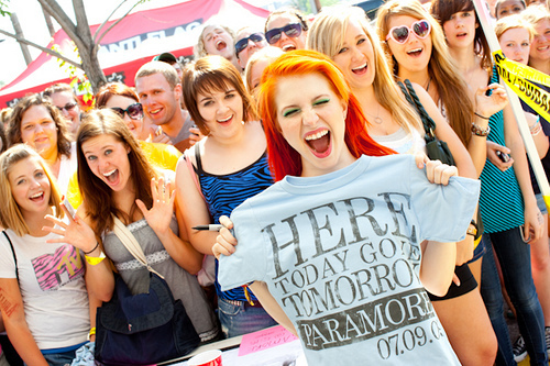  paramore (Warped Tour 2009!)