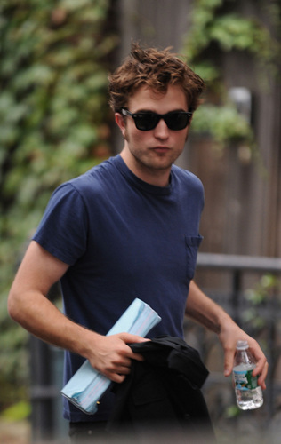  Robert on the set of “Remember Me”