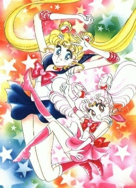 Sailor Moon & Sailor chibi Moon