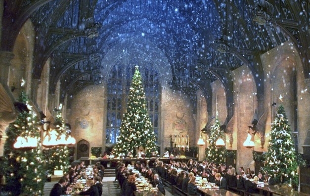 christmas at hogwarts!
