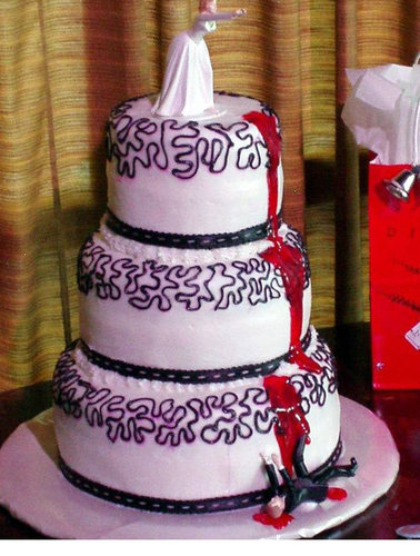  Bloody Wedding Cake