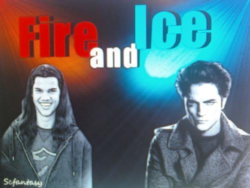  Edward vs. Jacob ( ice. vs. fire)