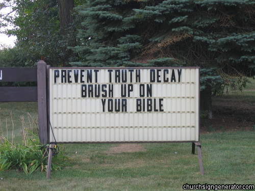  Funny Church Sign