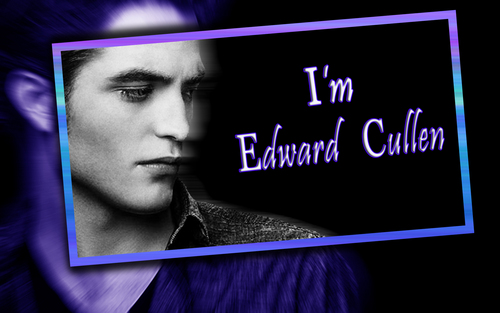  I'm Edward Cullen, Nice to meet u too. =)