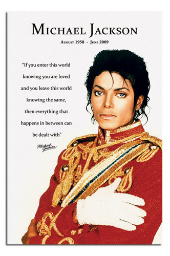 Michael jackson quote & gorgeous picture <3