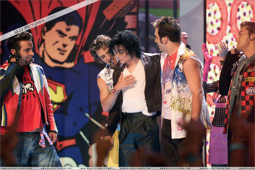  Michael with N-sync