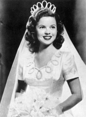  Shirley Temple Wedding Picture