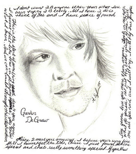  arts of Gavin made door his fans
