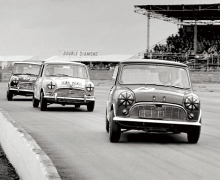 1965 Mini Cooper at Silverstone