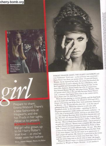  Bonnie in Grazia Magazine