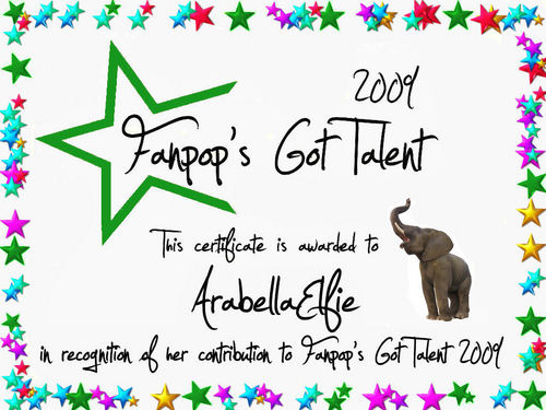  ArabellaElfie Certificate