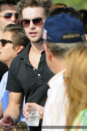  Chace Crawford - Birthday Party at Mercedes Benz VIP - July 18