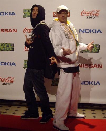 DJ Mesia & David Garrett @ एमटीवी Game Awards 2008