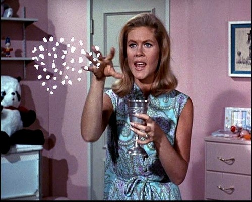 Elizabeth as Samantha In Bewitched