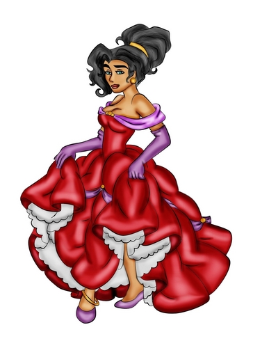  Esmeralda in a Prom Dress