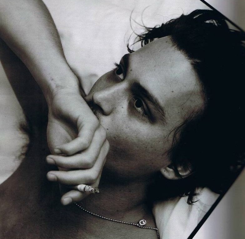 Johnny Depp Honeymoon Photo