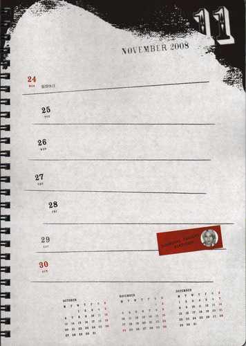 KAT-TUN Calendar 2008/2009