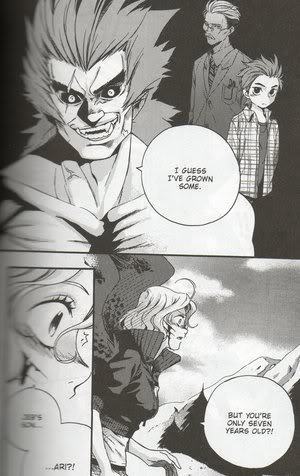  Manga-Ari, his eraser and young version.