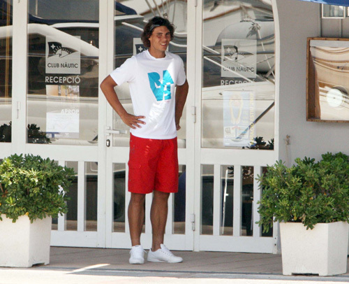  Nadal at a yacht club