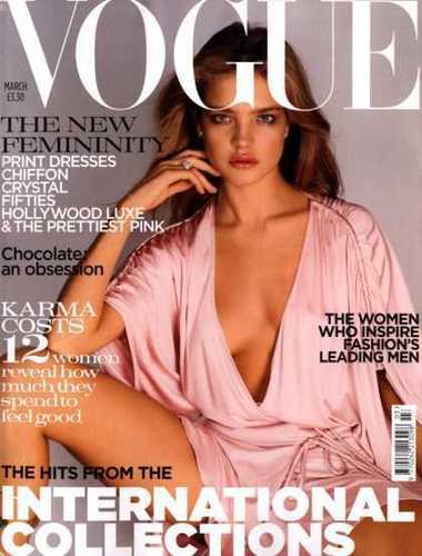  Natalia: British Vogue March 2004