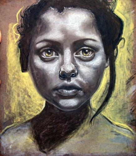  Pastel Drawing of Christina Ricci