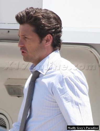  Patrick Dempsey on the Set of Valentine's Tag