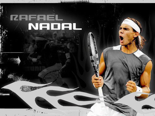  Rafael Nadal kertas dinding