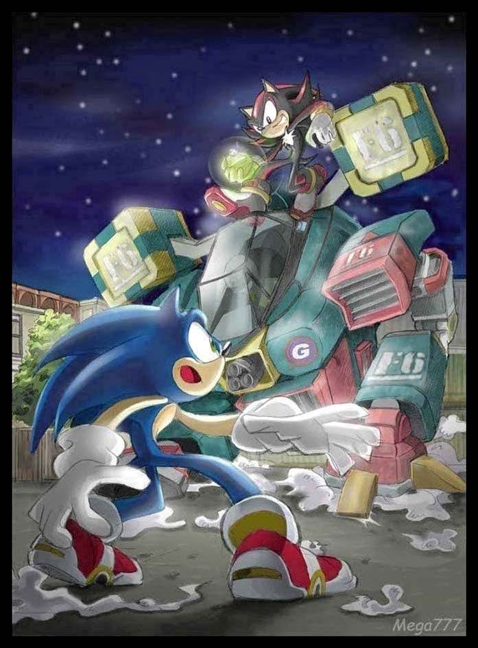 Sonic and Shadow Fight