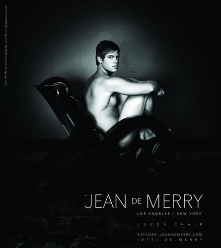  Trevor modelling in Jean de Merry ads