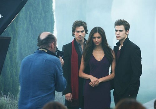  Vampire Diaries - Set fotografia