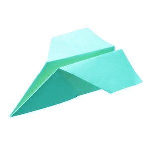  recoloured paper planes