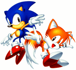  sonic and tails :D
