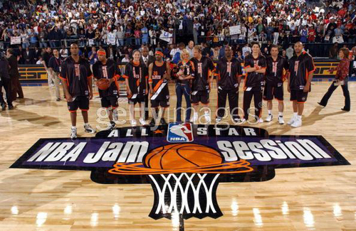  2004 NBA mứt Session Celebrity Game (Feb. 12. 2004) <3