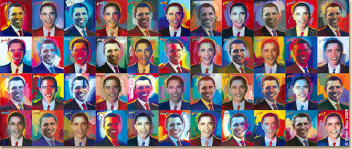  44 Obama Portrait Tribute to the 44th U.S. President