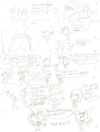  Dammit, bạn can't see it much, but it's a comic for TDIfangirl :D