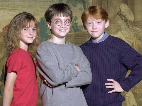 Harry Ron Hermione Young Age