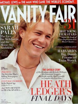  Heath Ledger-Vanity Fair