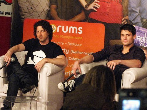 Promoting One Tree Hill in Paris (Apr. 22. 2009) <3