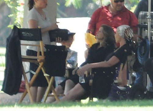  Season 6 filming pictures! The funeral