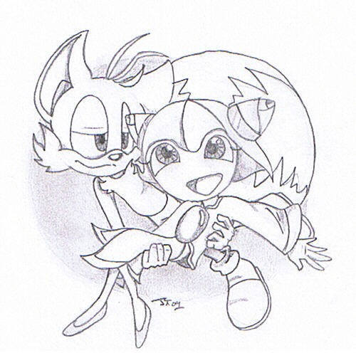  Tails and Cosmo flying!