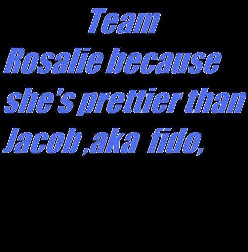  Team Rosalie